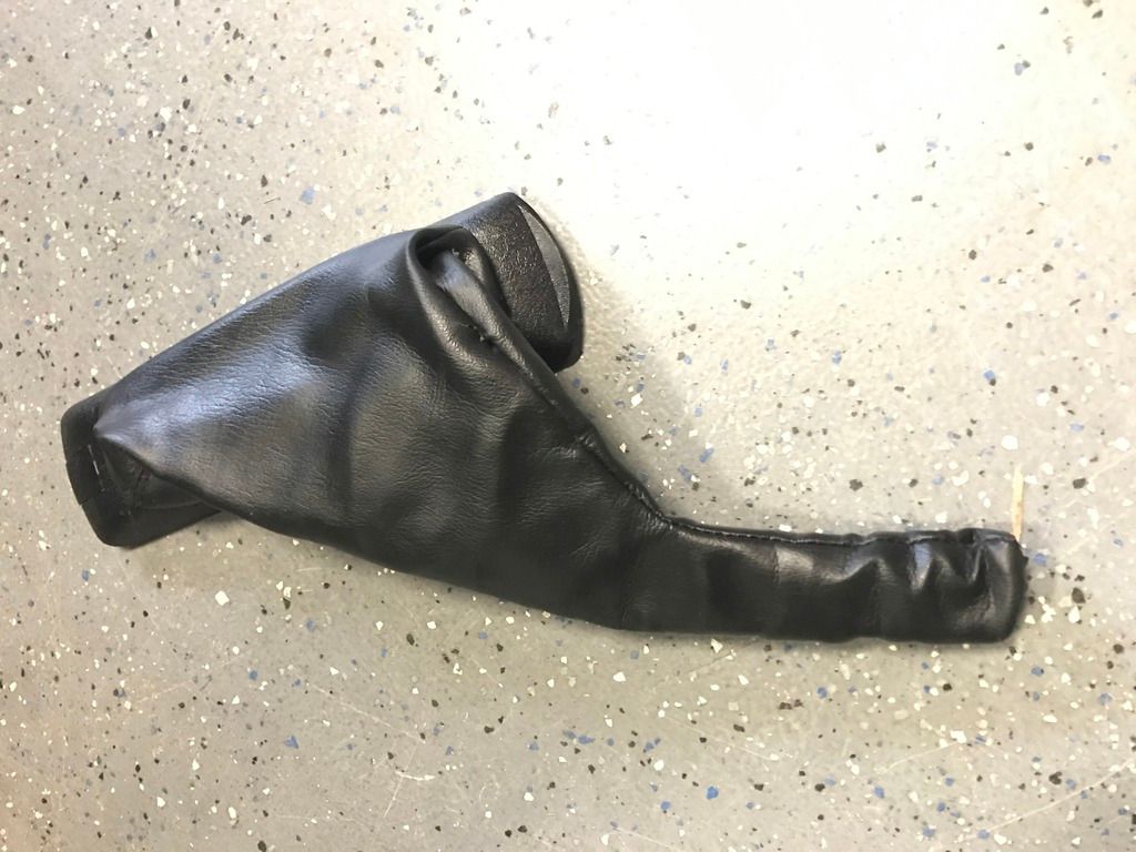 FS OEM black Leather Ebrake boot hard to find.